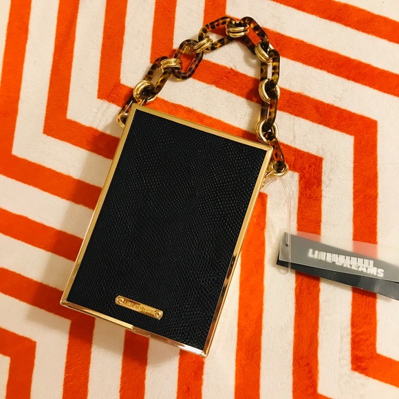 NWT gorgeous LIKE DREAMS box purse w. 2 straps - Picture 9 of 12